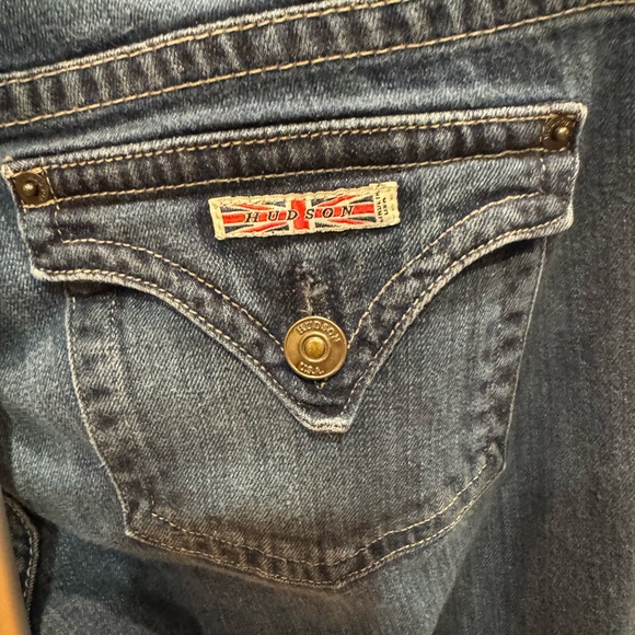 Hudson Jeans Women's Boot Cut in Classic Blue - Picture 6 of 10